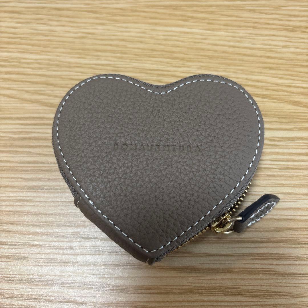 ボナベンチュラ ハート型ケース ブラウン 新品未使用