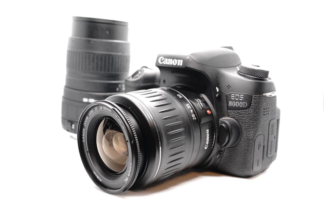 Canon EOS 8000D ダブルレンズキット【スマホに転送可能☆】