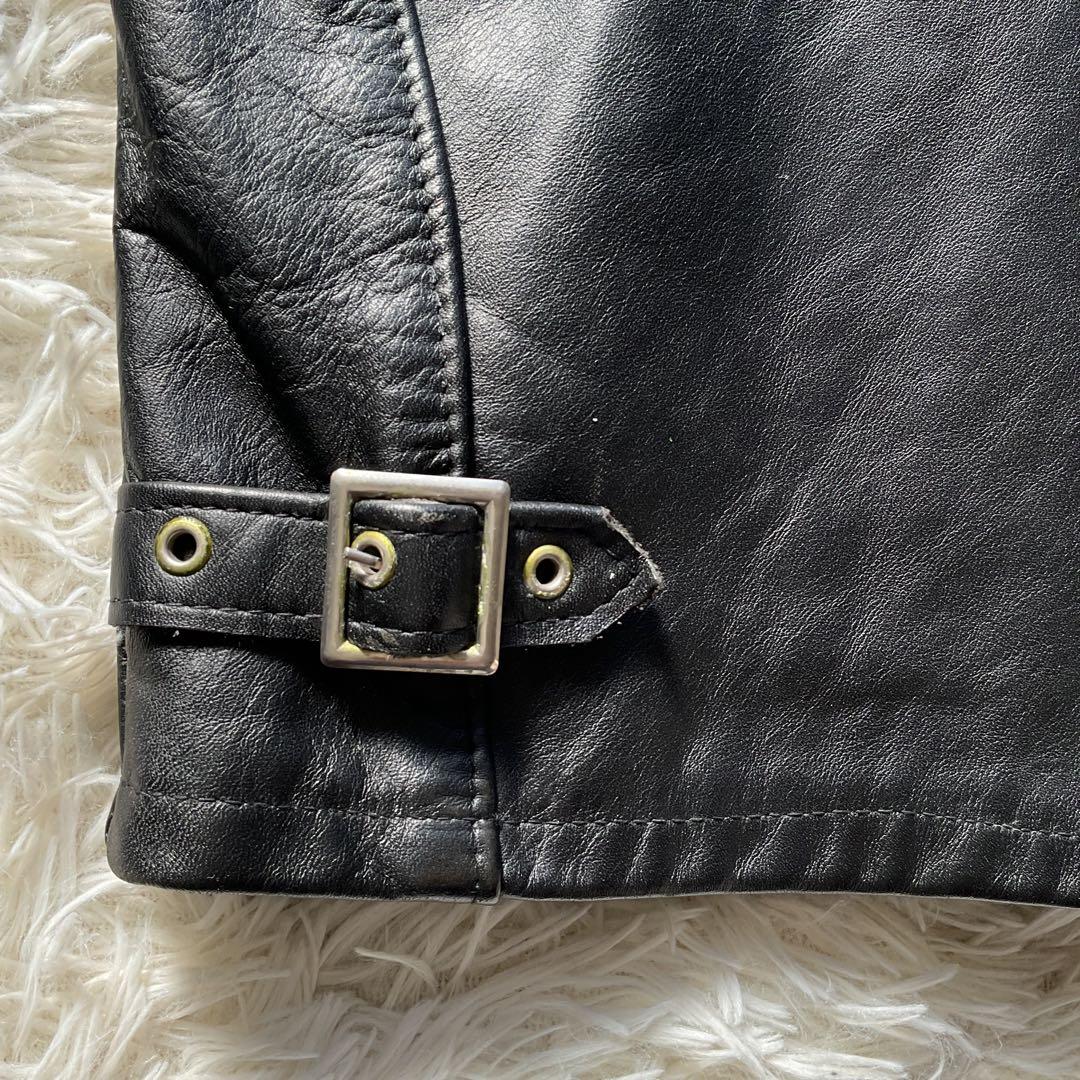 美品✨schott 642 レザージャケット　シングルライダース　USA製 40