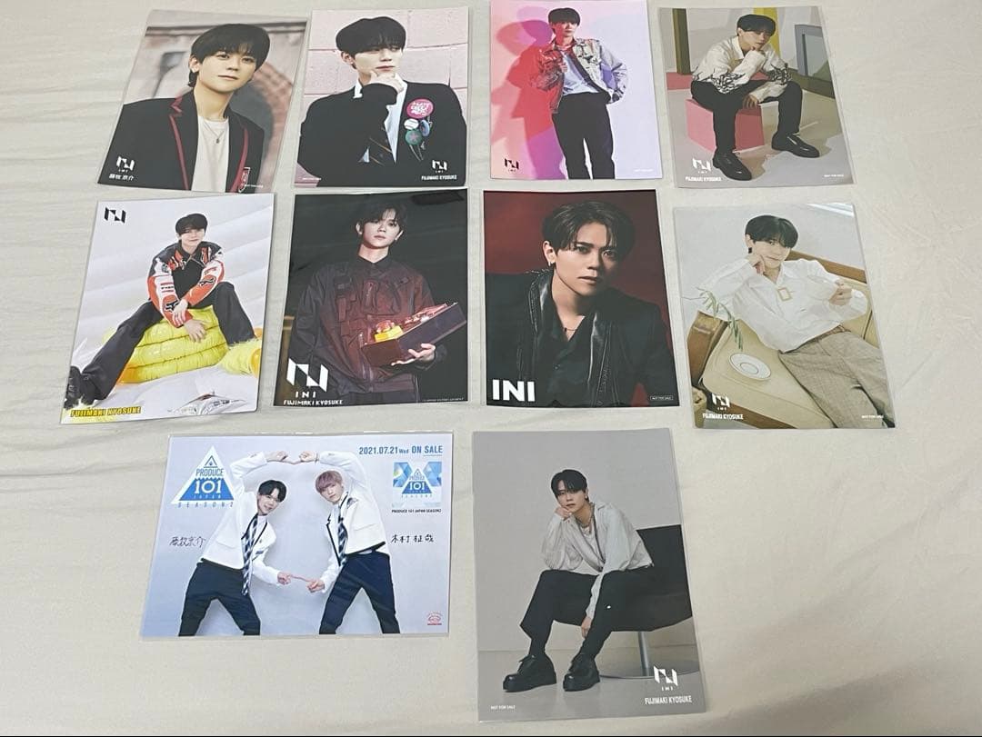 INI 藤牧京介 グッズ まとめ売り アクスタ トレカ ネームプレート など