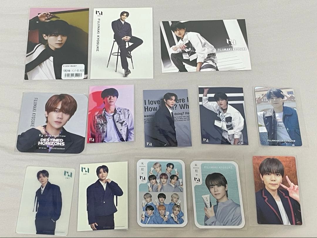 INI 藤牧京介 グッズ まとめ売り アクスタ トレカ ネームプレート など