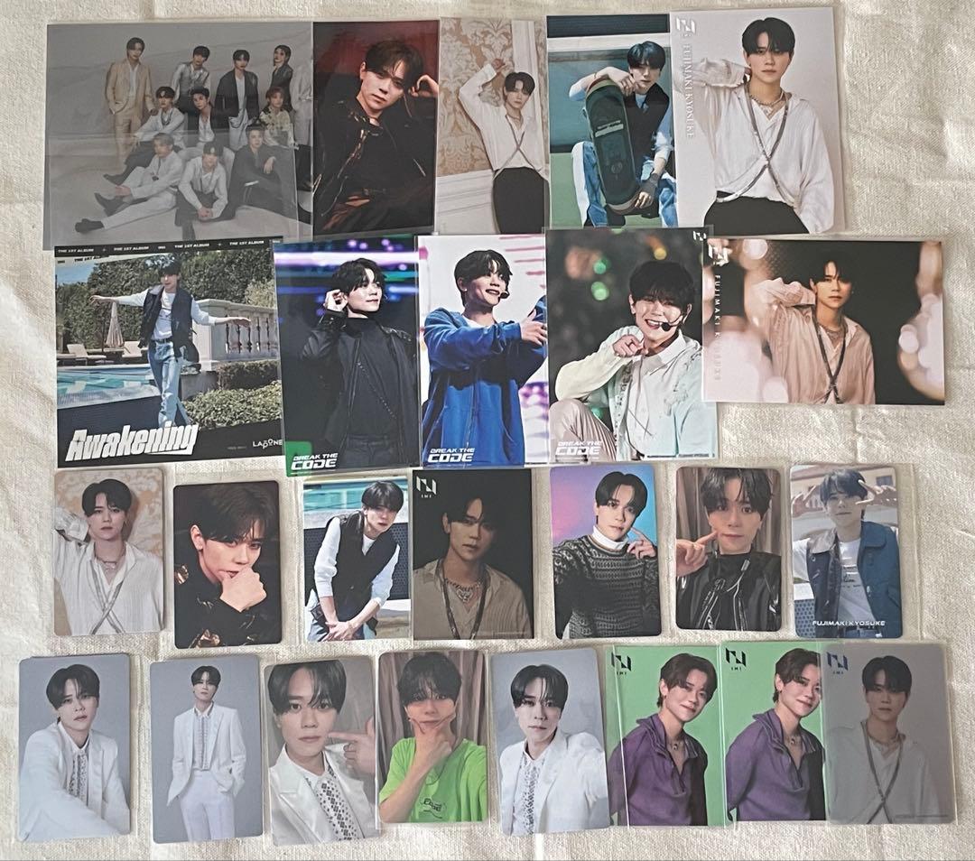 INI 藤牧京介 グッズ まとめ売り アクスタ トレカ ネームプレート など