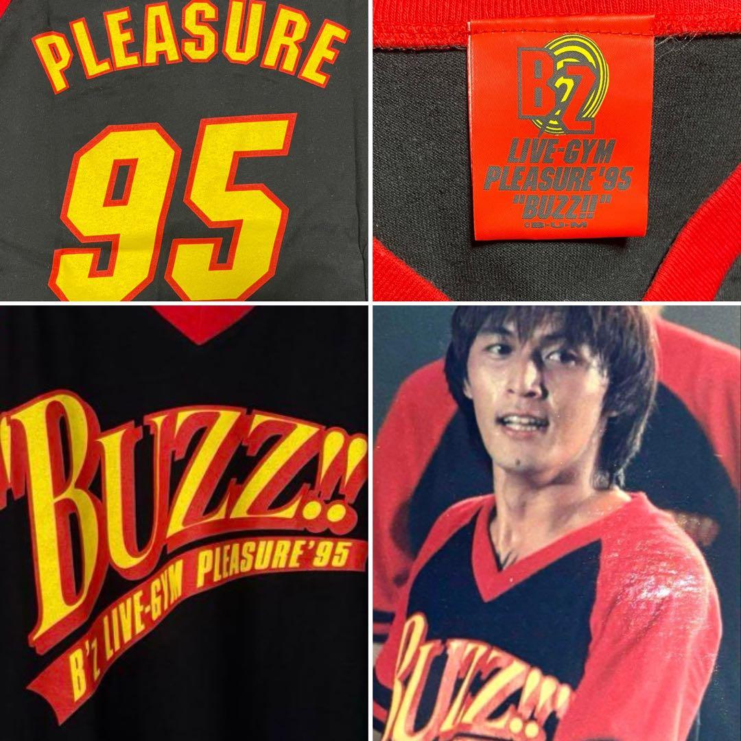 ピ*ン様 新品☆B'z PLEASURE'95 BUZZ!! Tシャツ　ベースボ