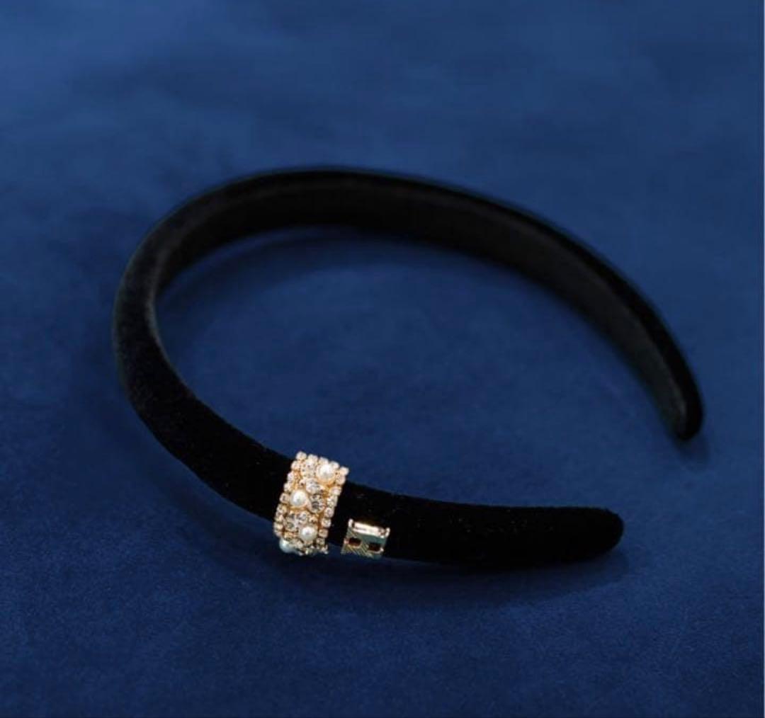 ヘアアクセサリー Herlipto Crystal Charm Headband