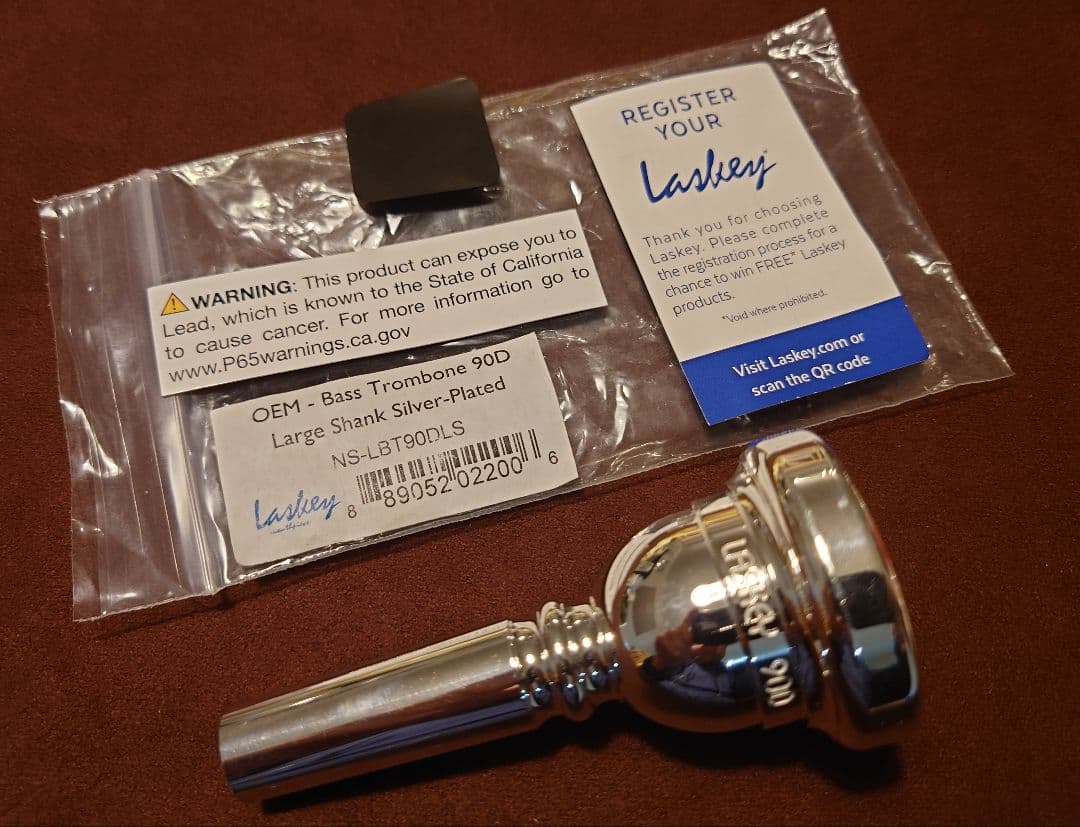 Laskey 90D バスTb マウスピース