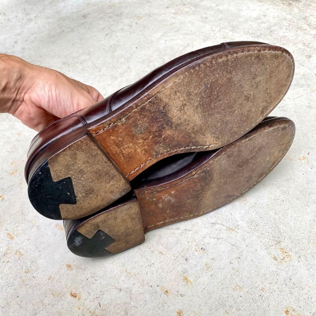 はなまる様Alden2160★サイズ7E★コードバン★バーガンディ★ストレートチ