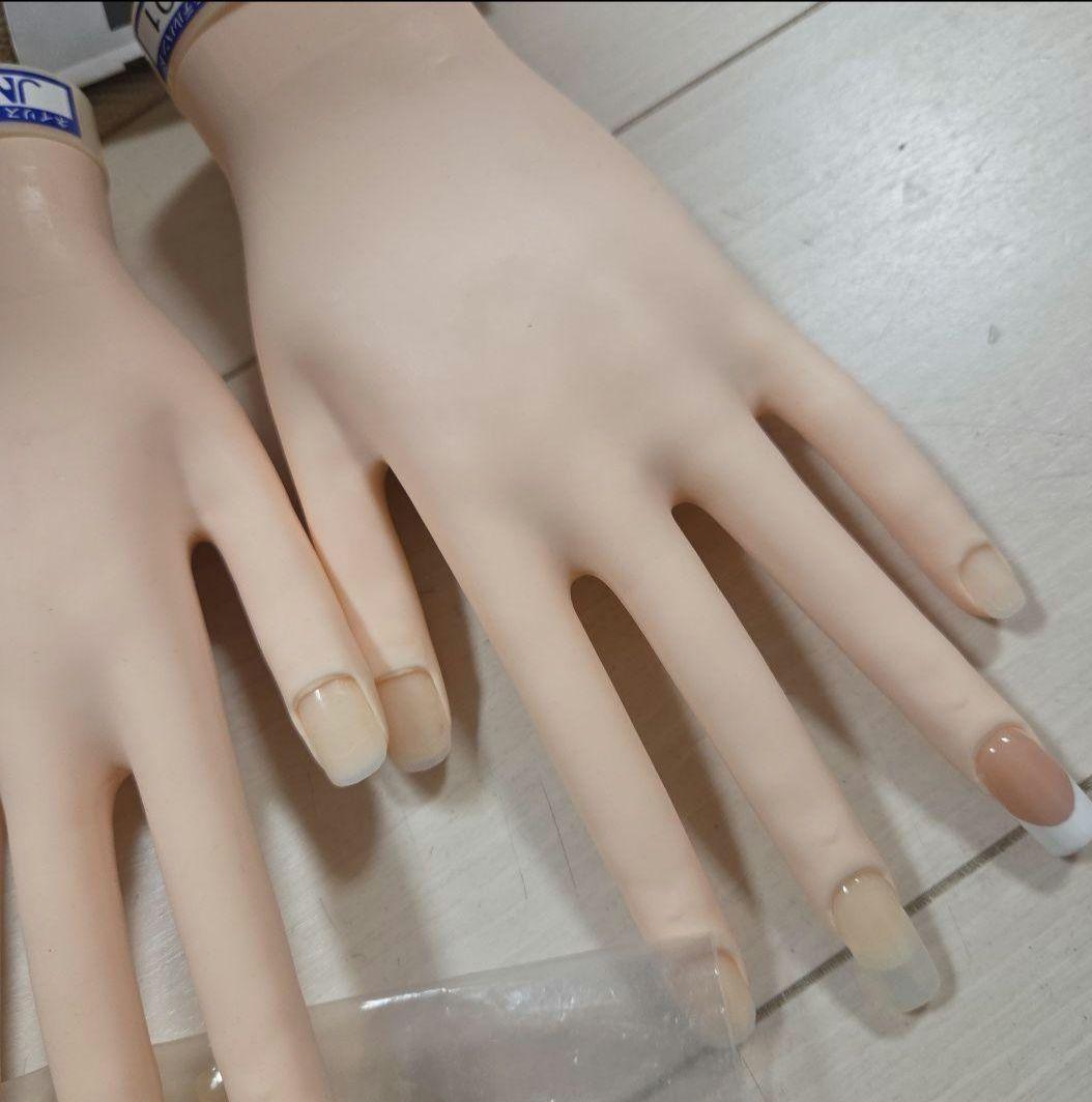 m*様 認定モデルハンド ネイル検定 ネイリスト技能限定試験用 JNECモデルハ