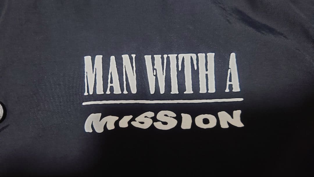 MAN WITH A MISSION スメルスライクイイ肉コーチジャケット