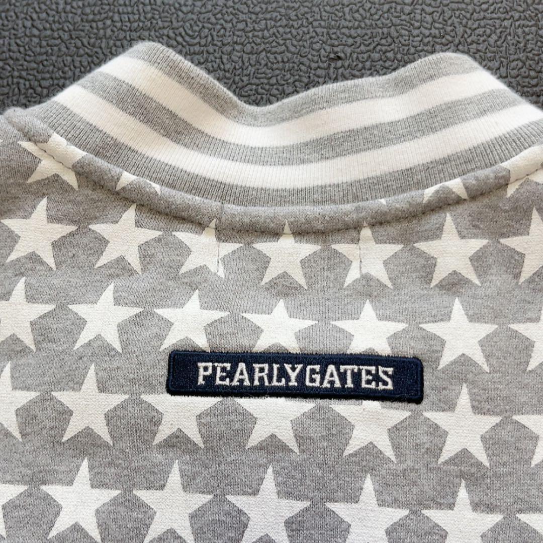 美品　パーリーゲイツ　裏起毛　セットアップ　ジャケット　スカート　星　スター