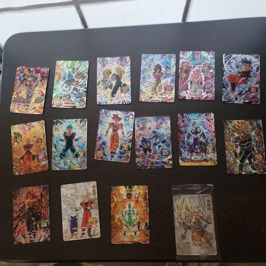 スーパードラゴンボールヒーローズカード 16枚