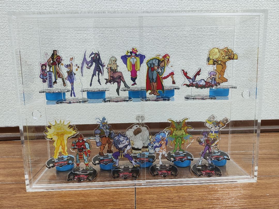 ヴァンパイアハンター&セイヴァー ピクセルアートアクリルスタンド 全種18セット