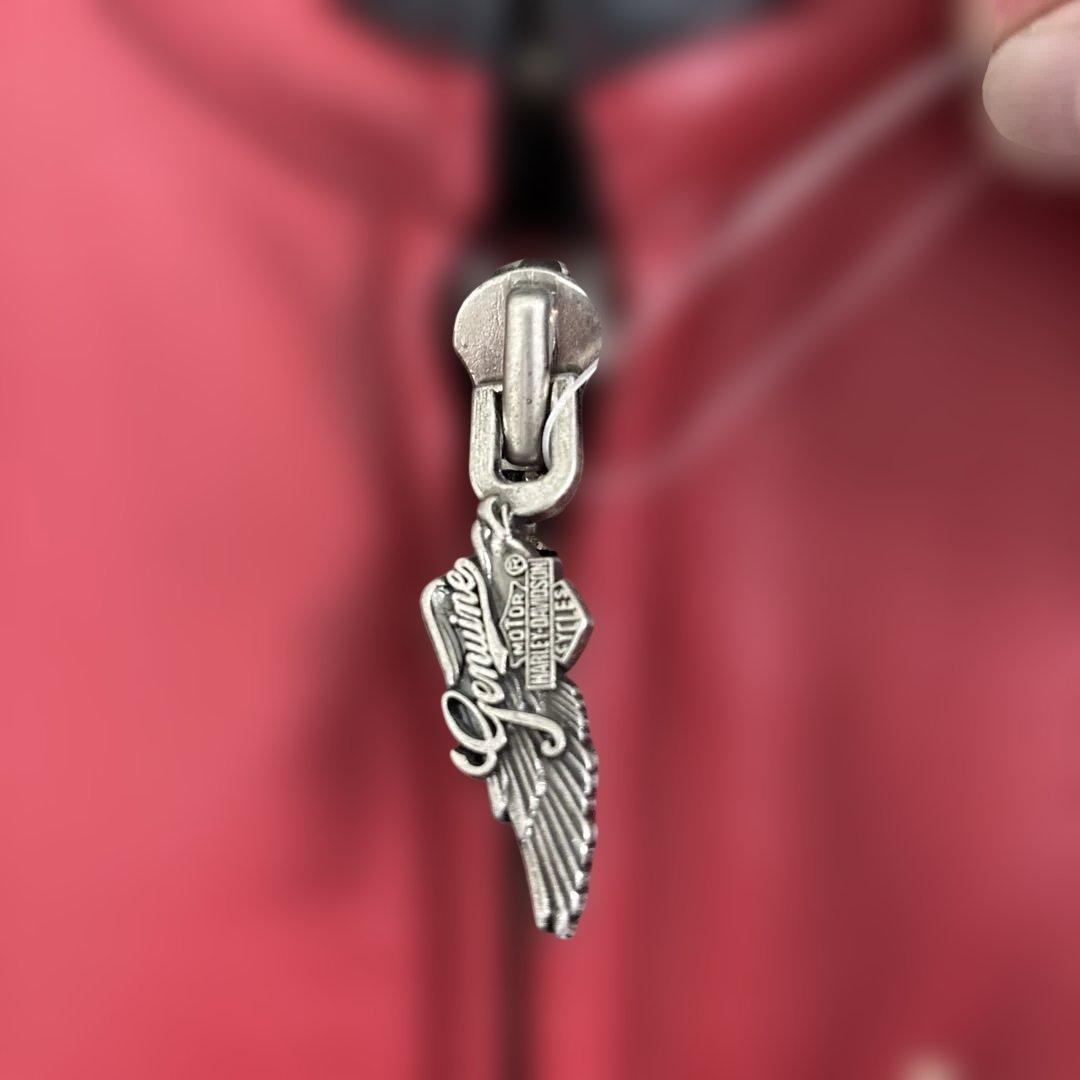 ハーレーダビッドソン ライダース 刺繍 ロゴ 中綿 キルティング ワッペン