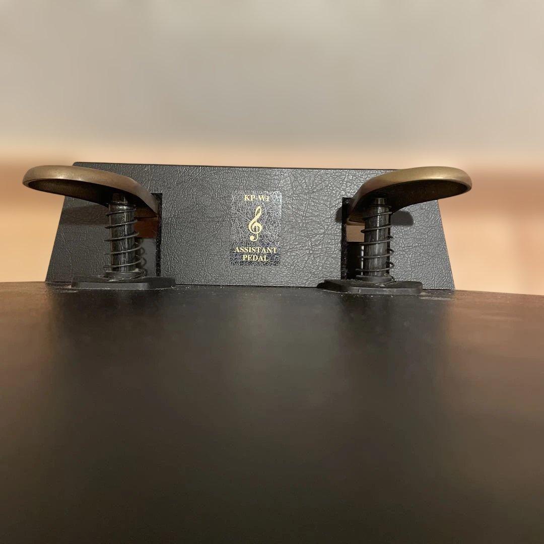 甲南　KP-W1　ピアノ補助台　ネジ式 両ハンドル 無段階調整 日本製