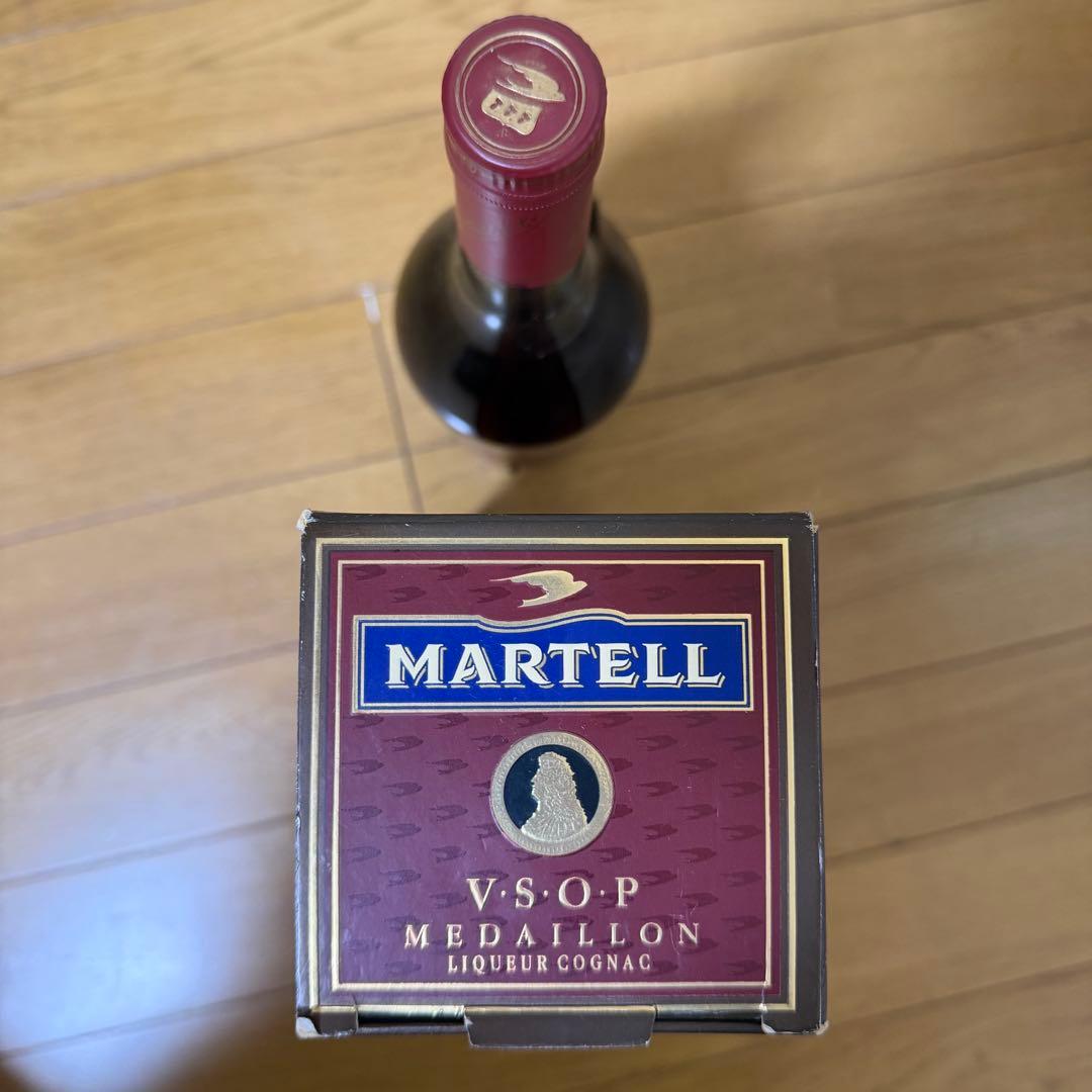 【箱付・未開栓】MARTELL VSOP メダイヨン 金牌 馬爹利 コニャック