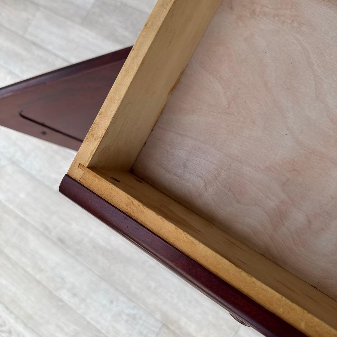 カリモク オールドカリモク 電話台 ファックス台 キャビネット　karimoku