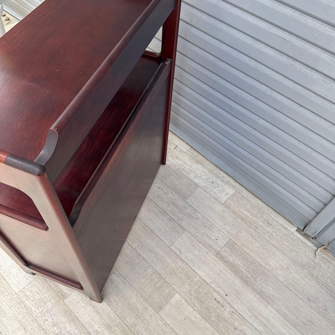 カリモク オールドカリモク 電話台 ファックス台 キャビネット　karimoku