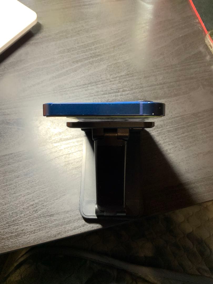 iPhone12 128GB SIMフリー ブルー ケース・レンズカバー付き