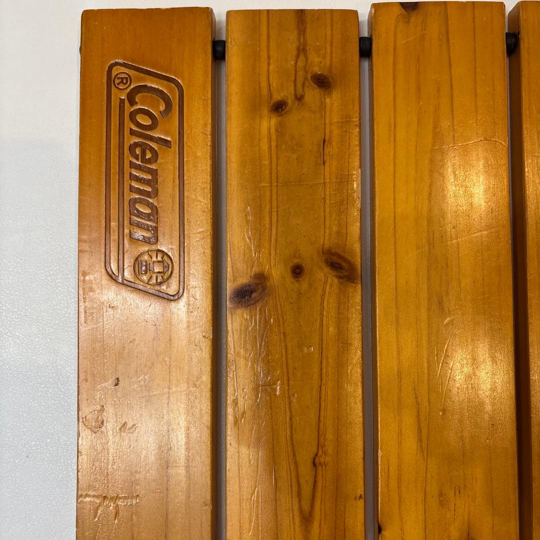 Coleman ナチュラルウッドロールテーブルクラシック