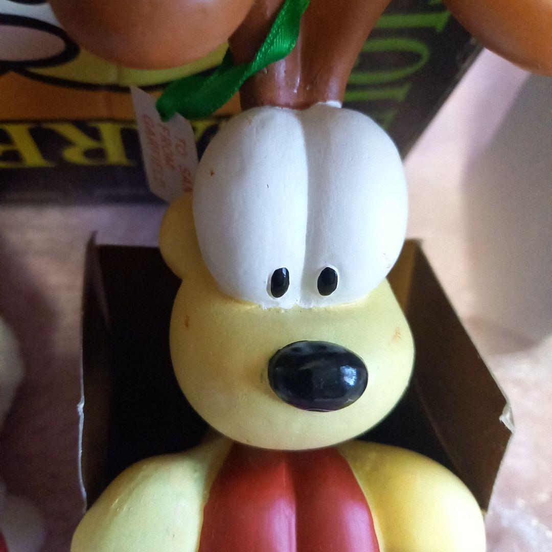 ヴィンテージ☆コレクター珍品☆1996☆ガーフィールド。クリスマス☆サンタ置物☆