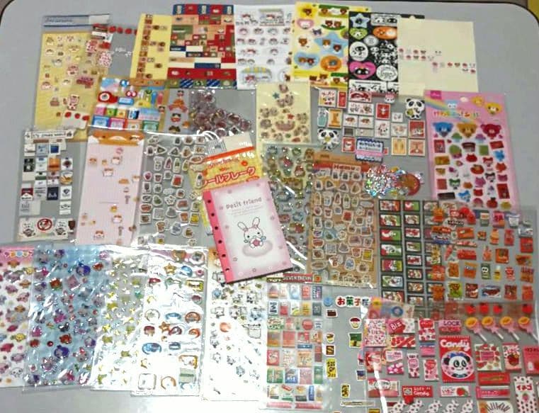 最終値下げ シール ステッカー シール帳 まとめ売り 3