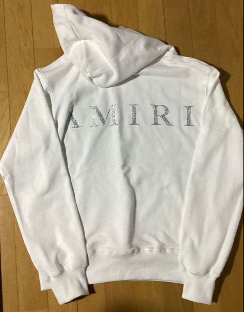 AMIRI ホワイト パーカー