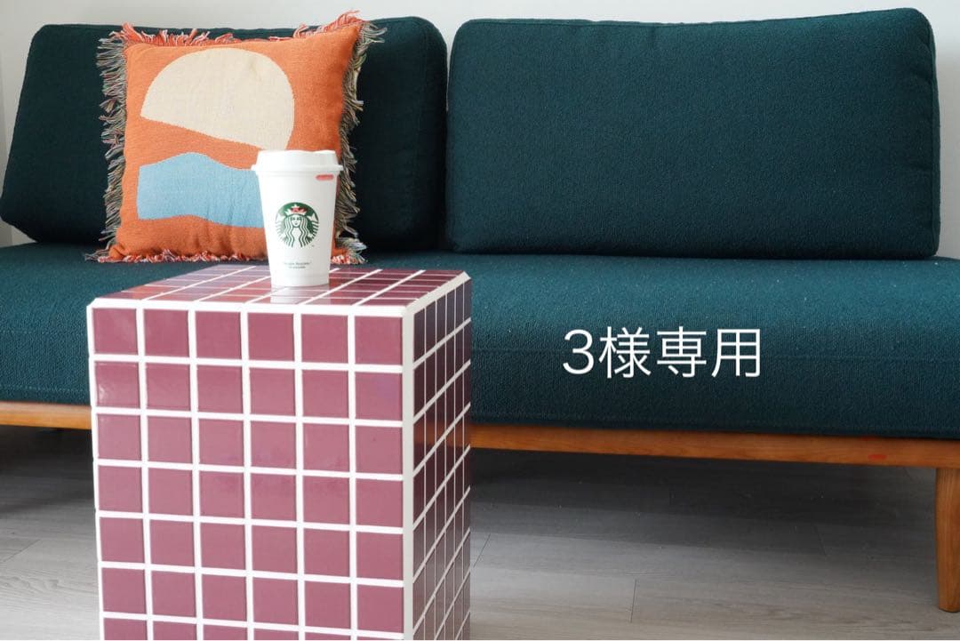 3　Tile Stool｜タイルスツール（韓国インテリア）