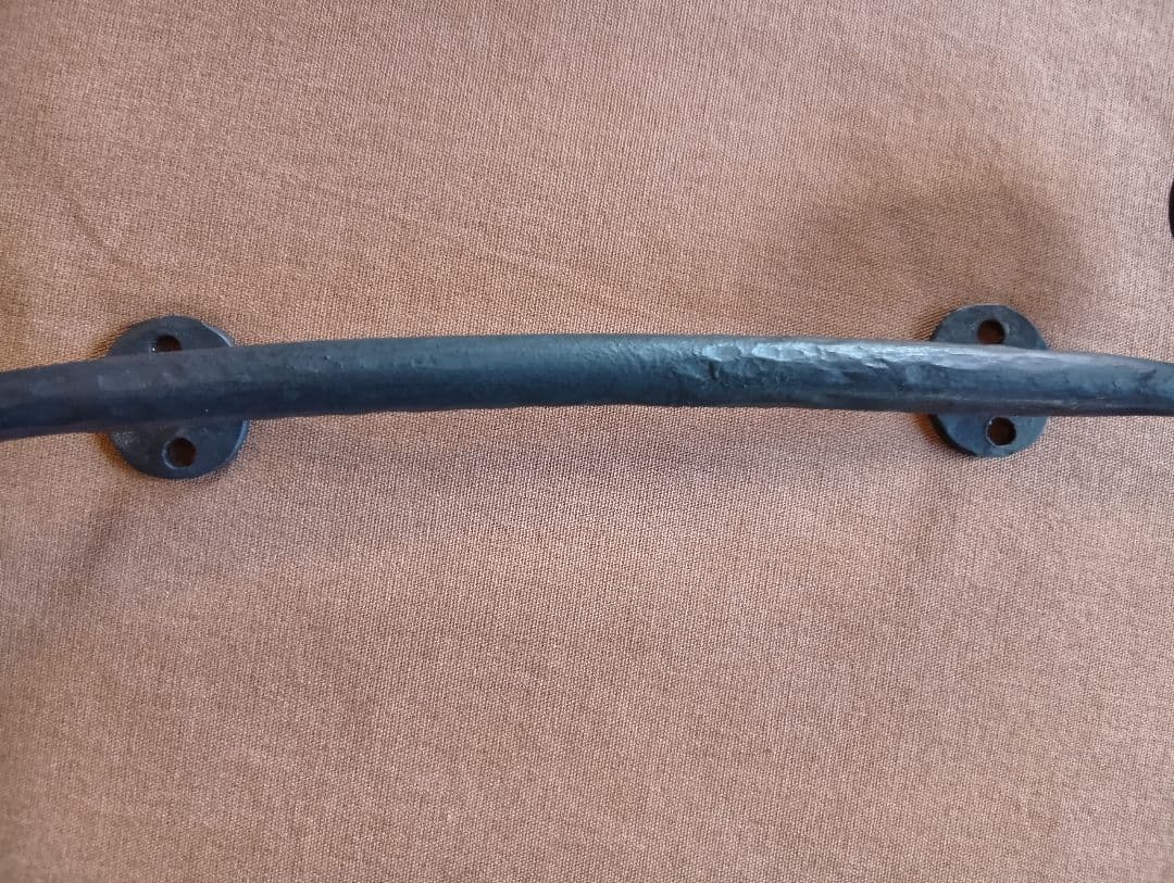 ハンドメイド　鉄製　ドアノブ　日本製