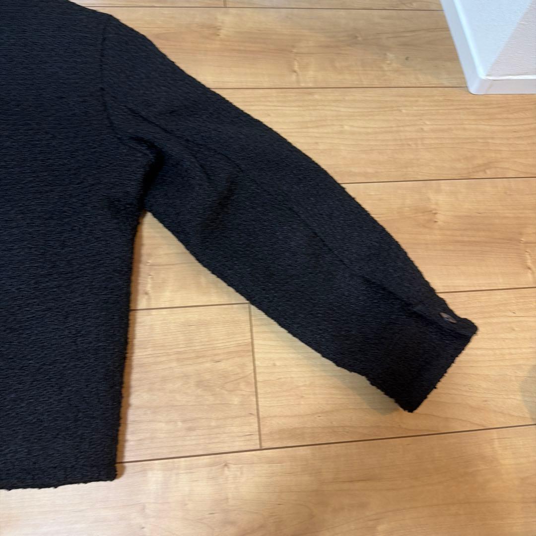 ZARA ザラ テクスチャードポケットシャツジャケット