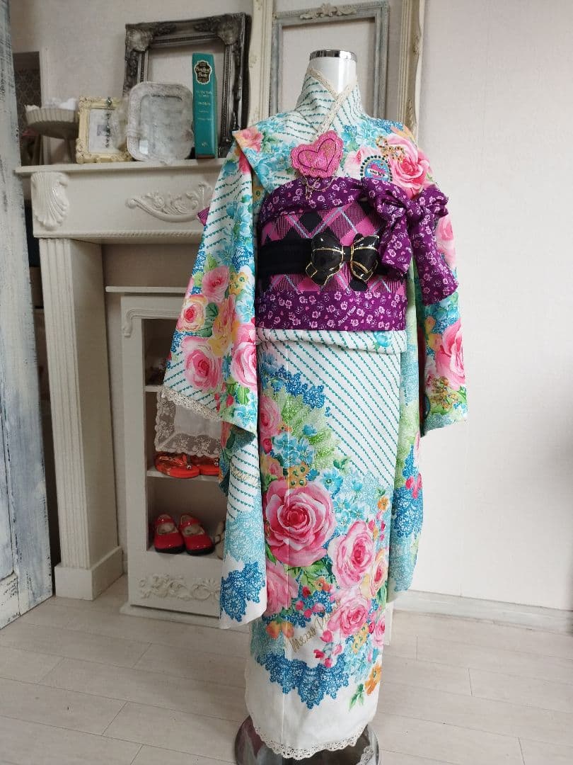 メゾピアノ☆七五三着物☆ハーフ成人式☆フルセット