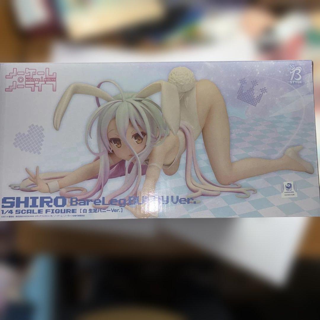 国内正規品　ノーゲーム・ノーライフ 白 生足バニーVer. ノゲノラ