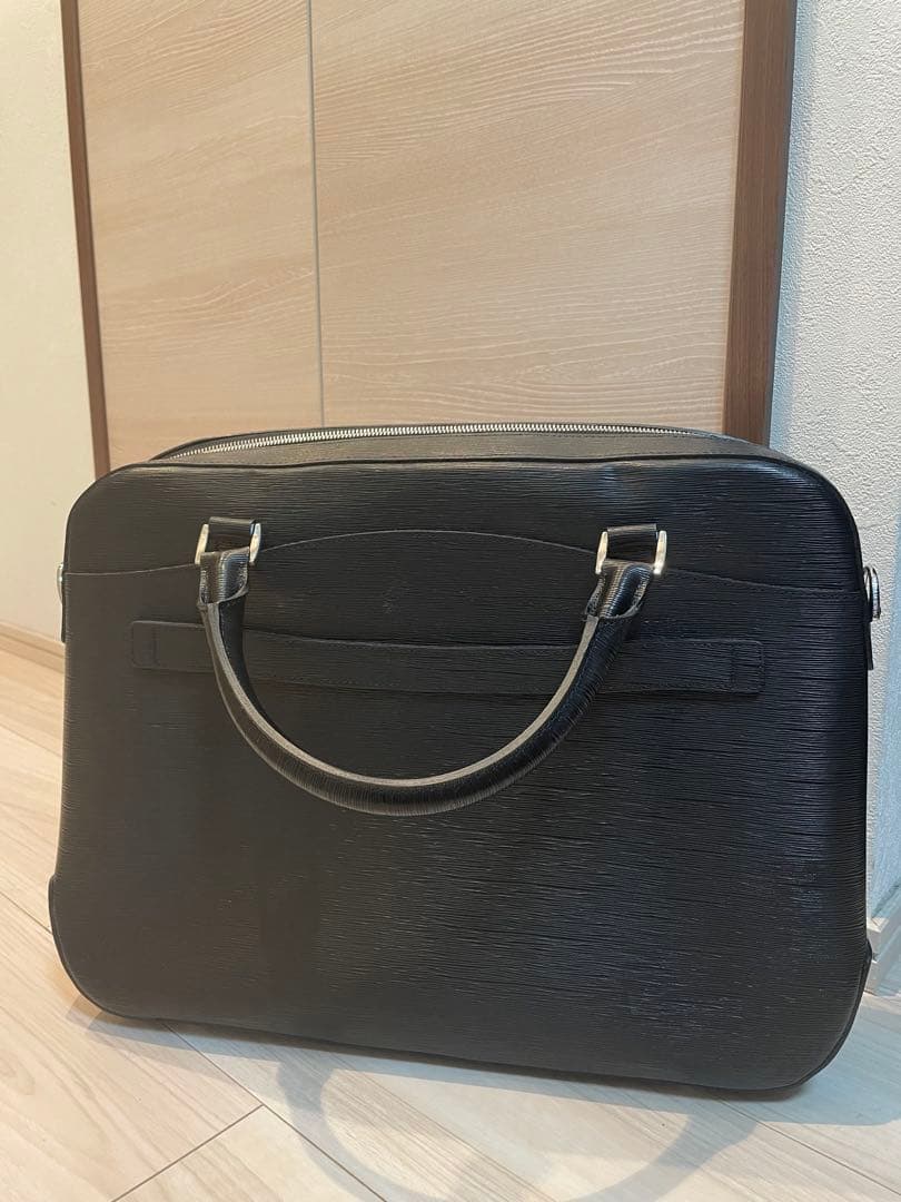 【極美品】PELLE MORBIDA ブラック ビジ ネスバッグペッレモルビダ