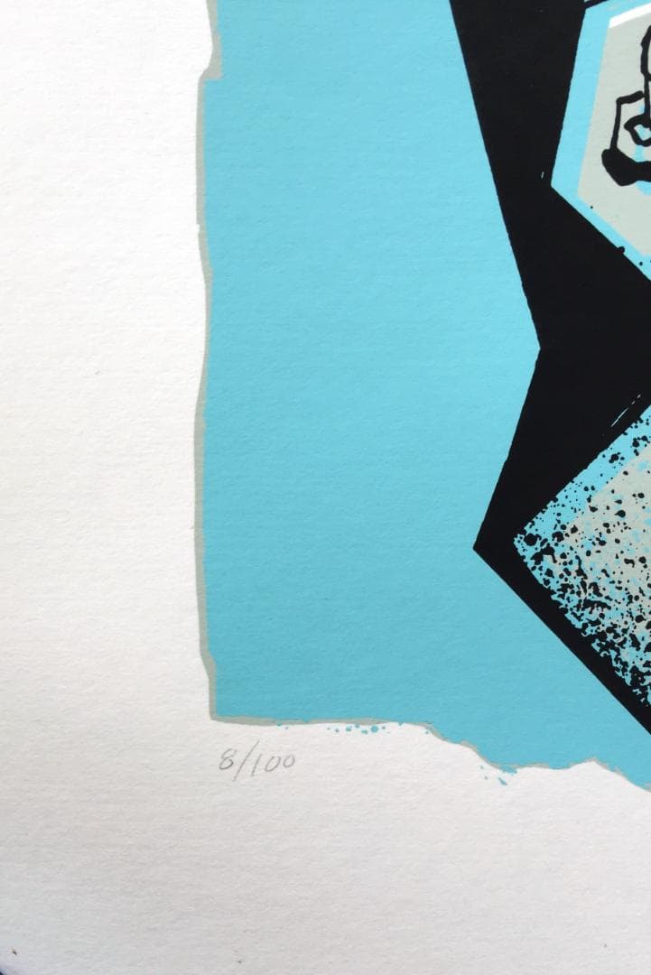 Glenn Barr Fuk Girl シルクスクリーン ポスターサイン入り