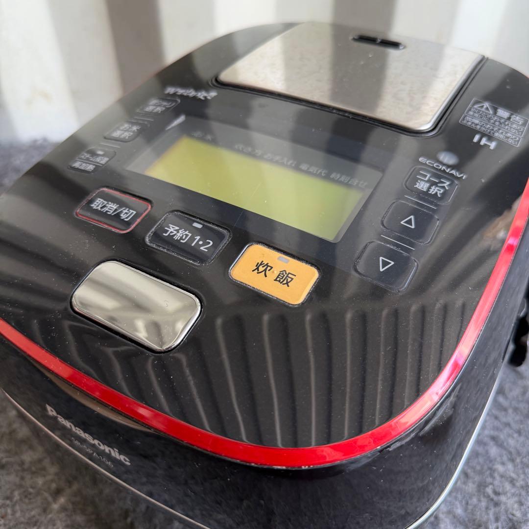 JH77激安早い者勝ち✨　パナソニック　スチーム可変圧力炊飯器　ダイヤモンド竈釜