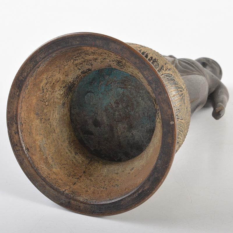 仏教美術　古銅　誕生仏　仏像　M　R6793