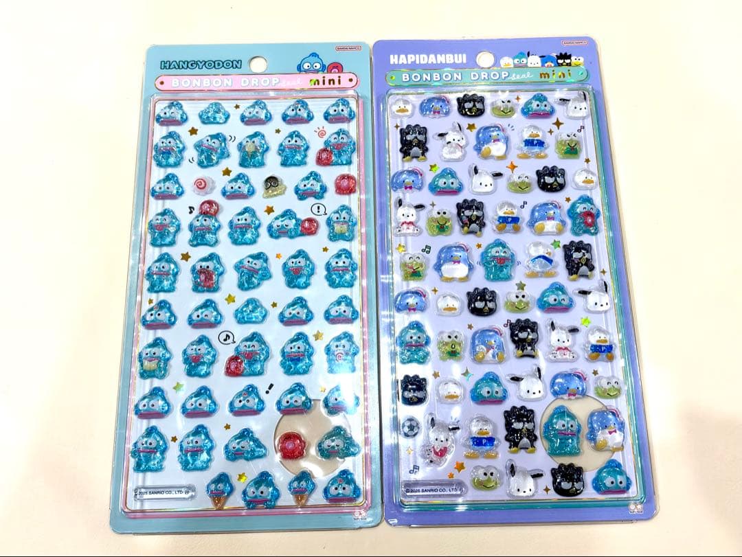 【正規品】サンリオ ボンボンドロップシール ミニ 8種