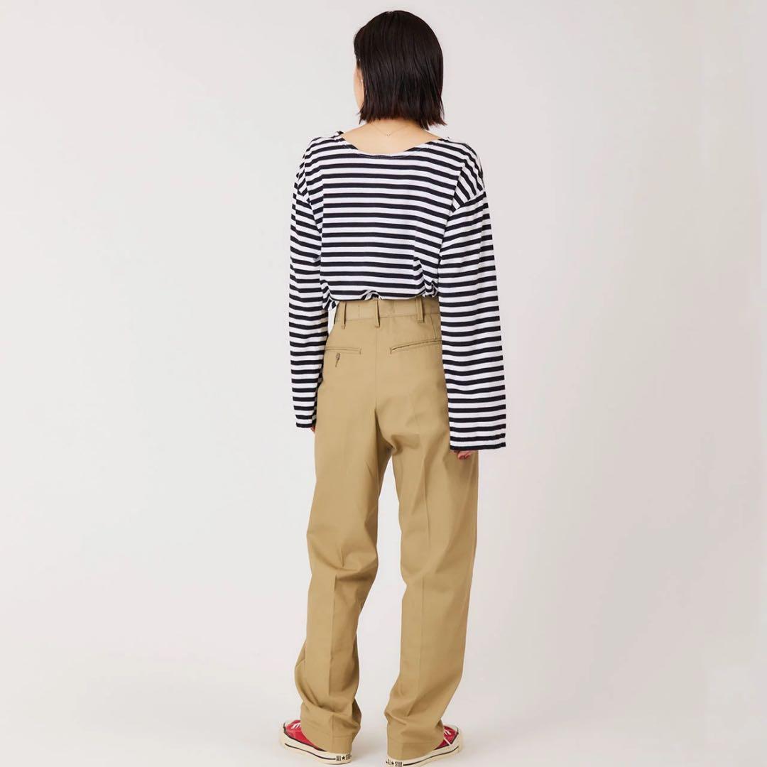 【新品】THE SHINZONE シンゾーン ウォッシュドハイウエストチノパンツ