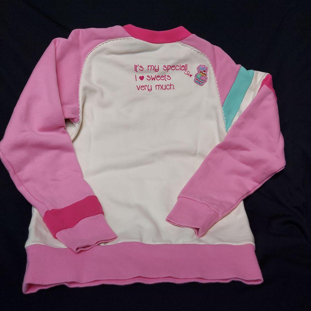 Mezzo piano　ベリエちゃん　アイスクリームパーラー トレーナー 　M