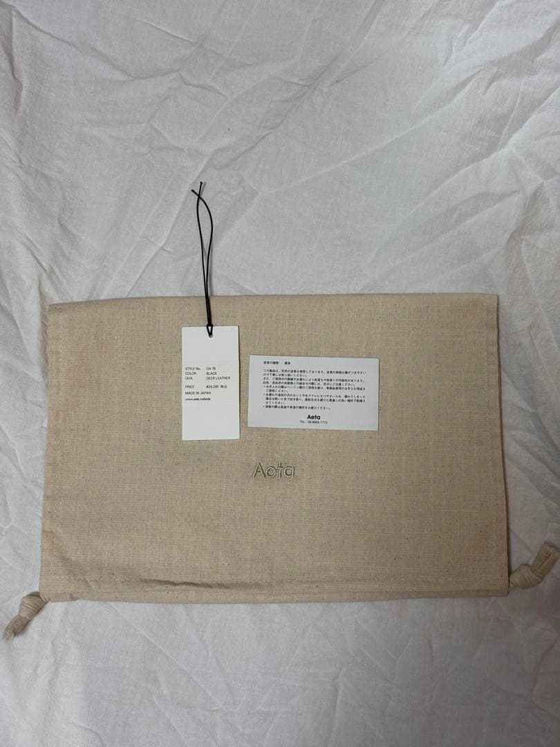 財布・ケース・小物入れ Aeta DA76 DOUBLE FACED POUCH L BLACK