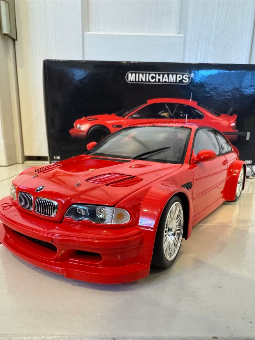 BMW M3 GTR Street E46ミニカー ミニチャンプス PMA 18