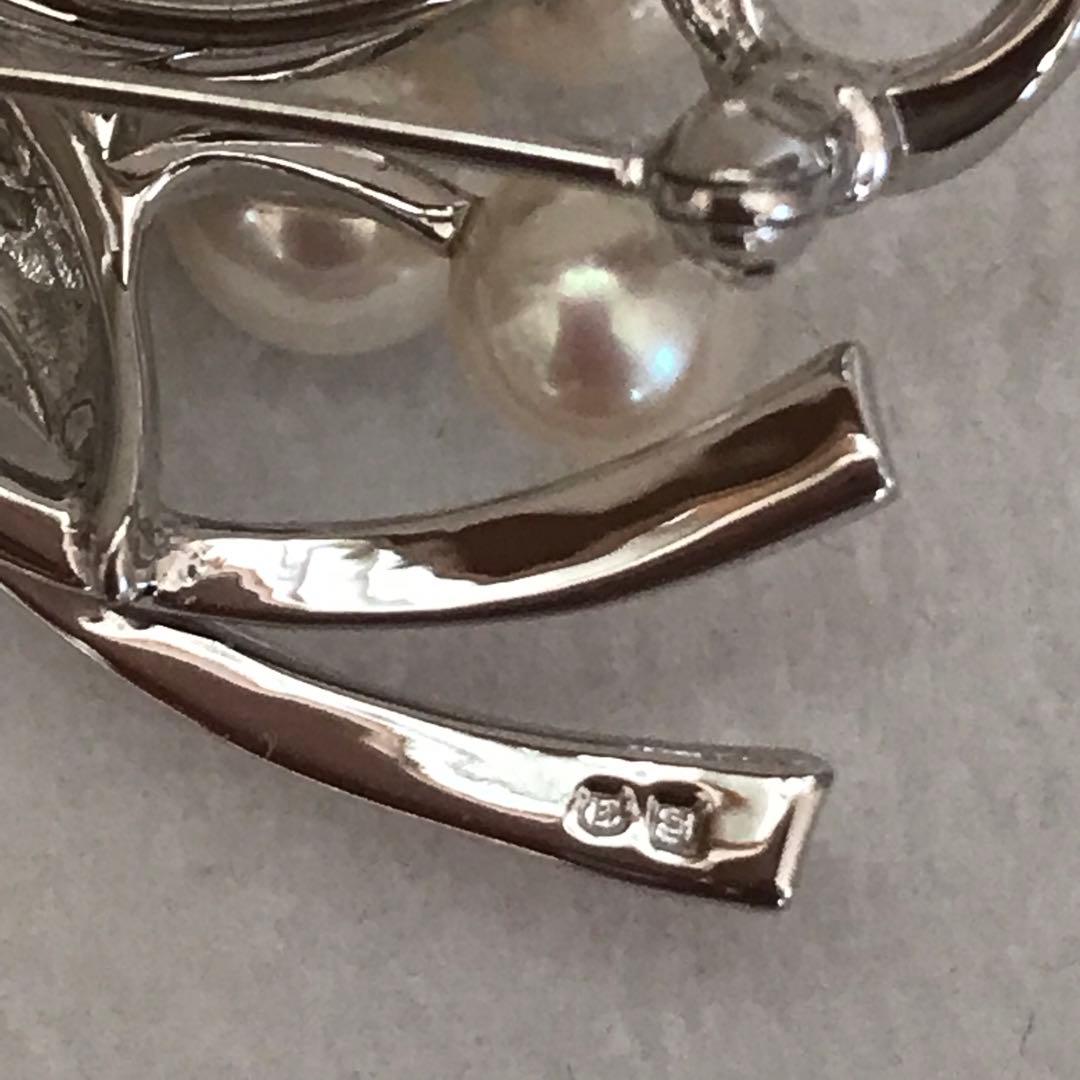 【特価！】MIKIMOTO 華やか　ゴージャス　AKOYA ブローチ