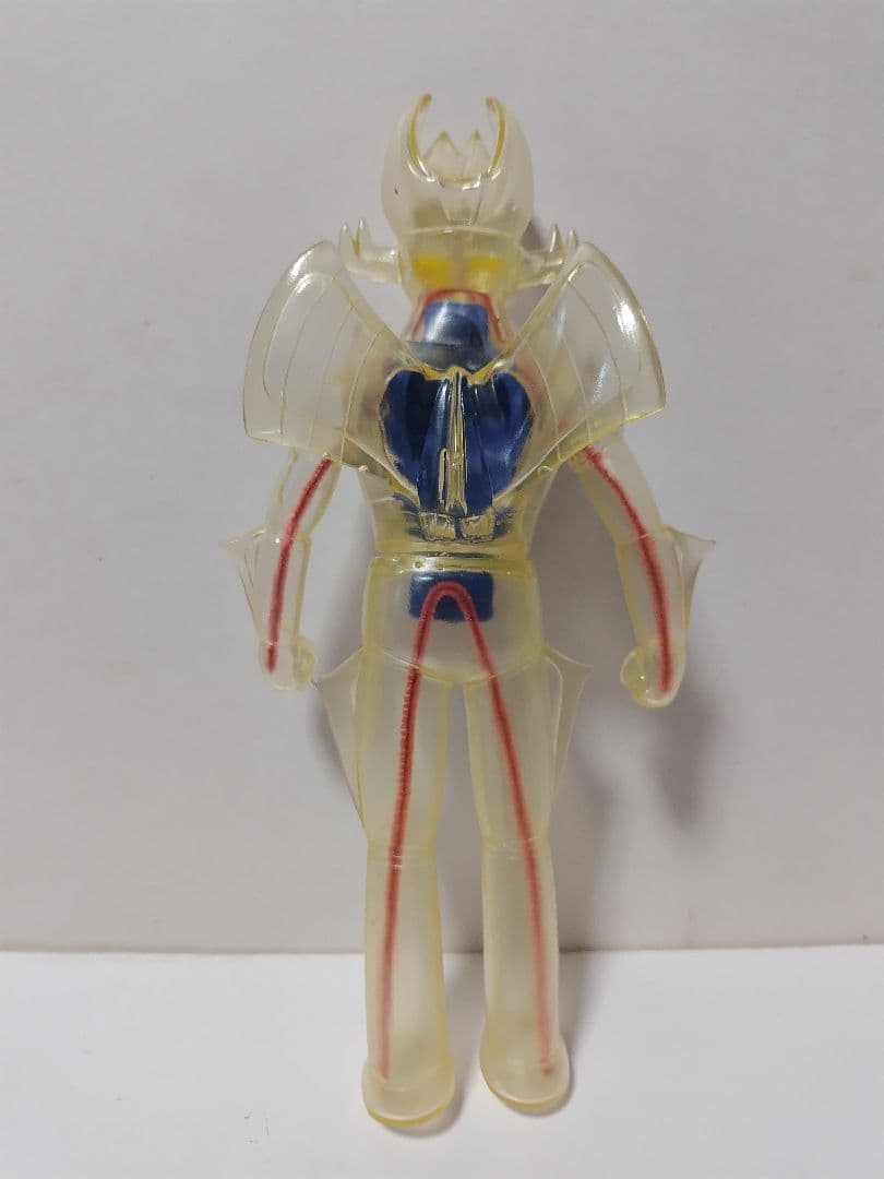 透明人間サンダーZ　 パチソフビ無版権変身サイボーグ昭和おもちゃソフビマジンガー