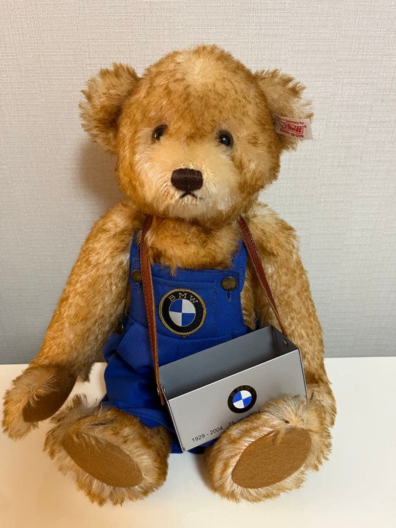 Steiff x BMW コラボ　BMW75周年記念限定　テディベア