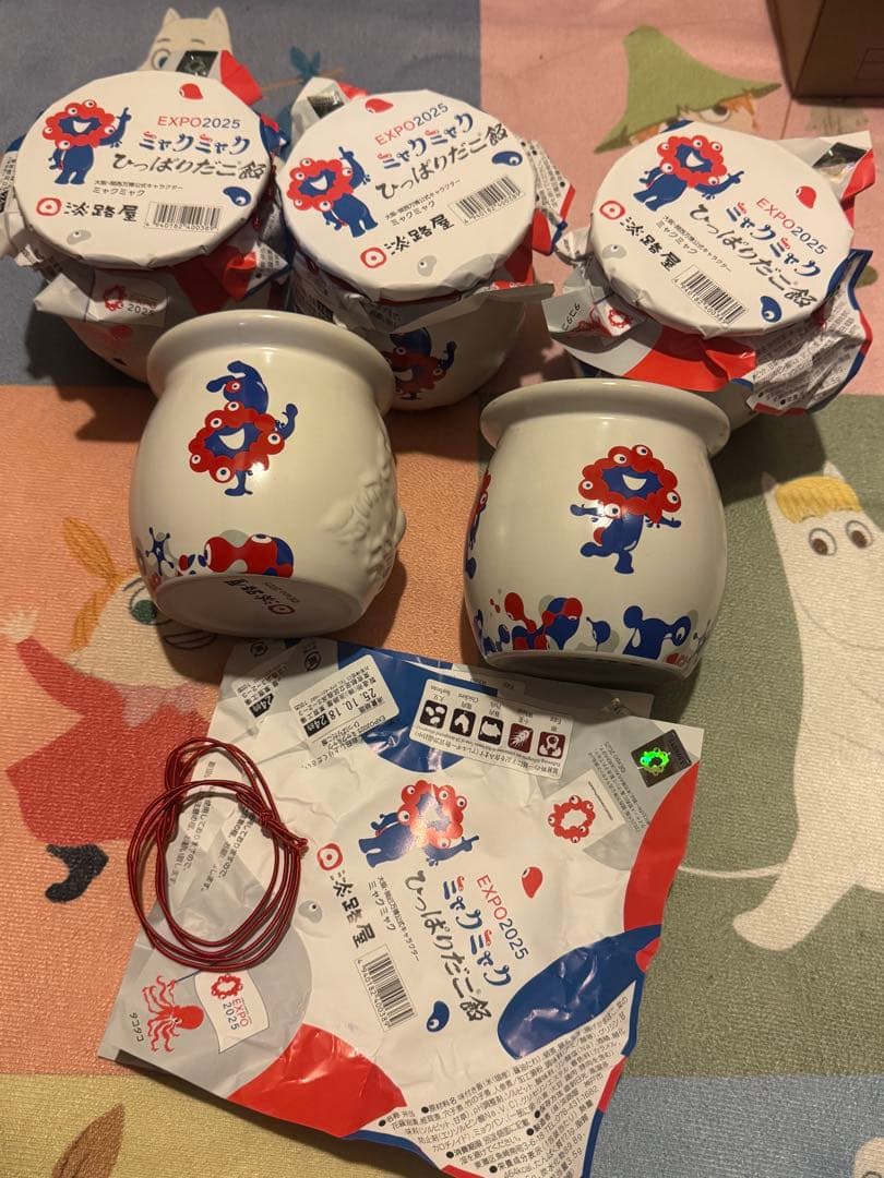 ５個セット 淡路屋 ミャクミャク ひっぱりだこ飯 容器