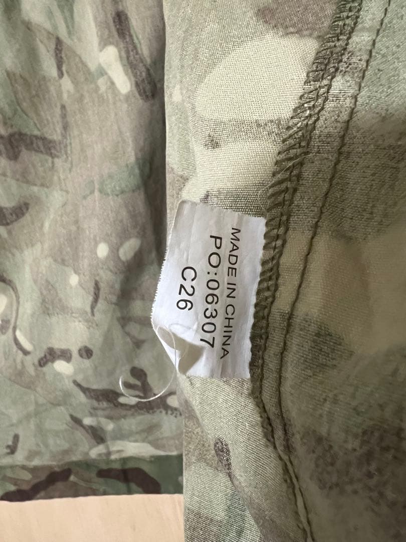 実物 払下品 イギリス海兵隊 Windproof Smock