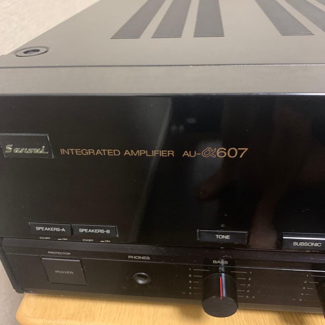 緊急値下げ！メンテナンス済み！超美品　サンスイ　AU-α607