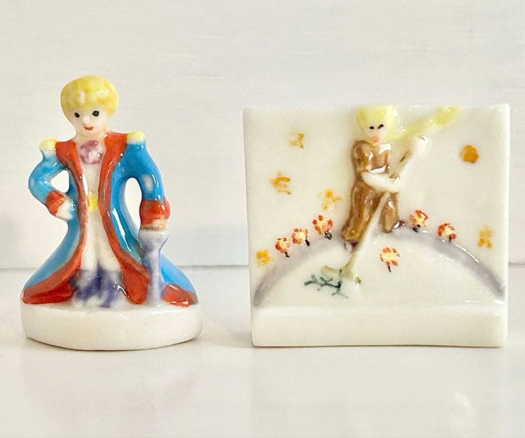 【激レア】2000年　星の王子さま　フェーブ完品10点セット　フランス製　陶器