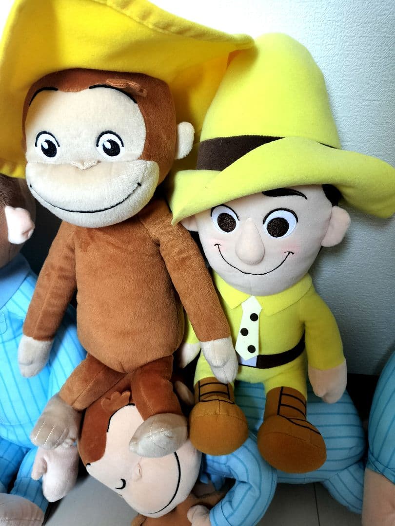 おさるのジョージ ぬいぐるみ 6体セット