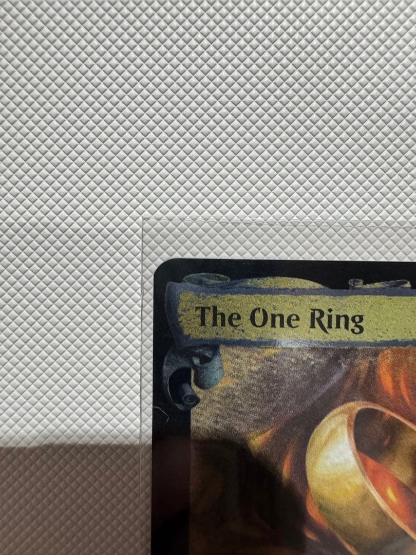 ラスト1枚 MTG 一つの指輪 銀幕foil シルバーfoil