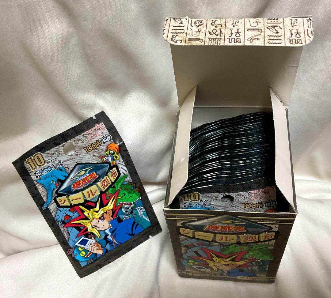 ✨遊戯王 シール烈伝 1998年 アマダ 1BOX（30パック入）／当時物・希少