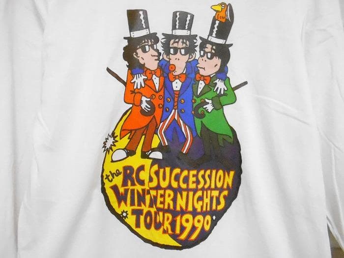 RCサクセション WINTER NIGHTS TOUR 1990 長袖Tシャツ